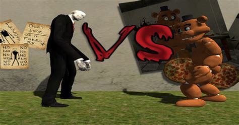 slenderman vs freddy.
